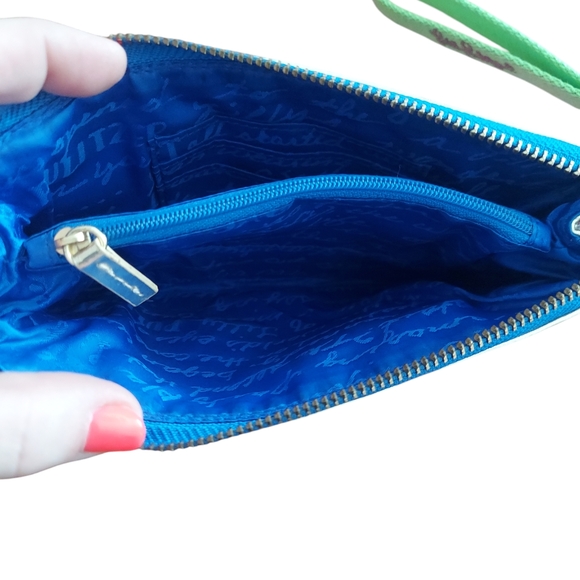 Lilly Pulitzer Pink and Blue Clutch - Picture 3 of 3